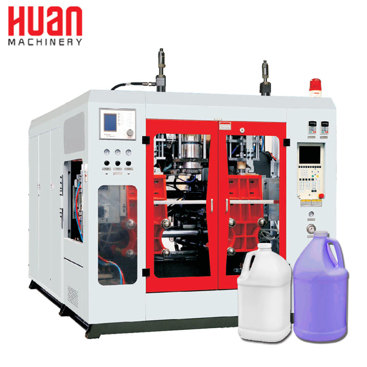 Extrusion blow molding machine for plastic milk bottle jug