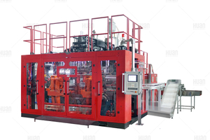 HJS100FD-2T-3P multi-layer extrusion blow molding machine for stackable jerry can