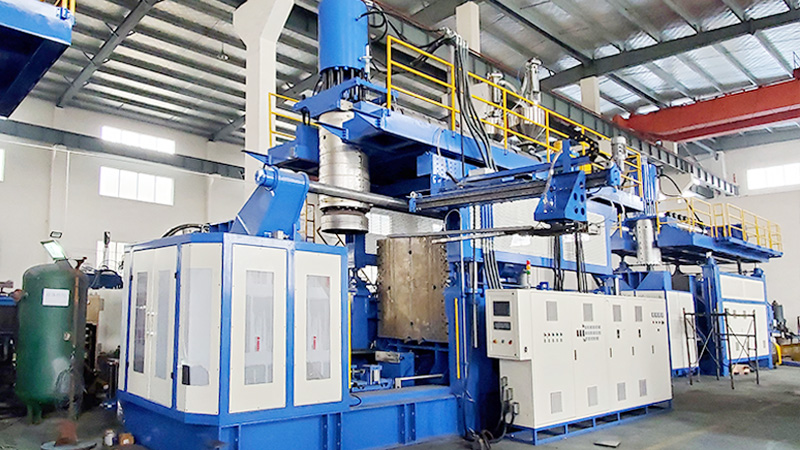 Energy-saving effect of extrusion blow molding machine
