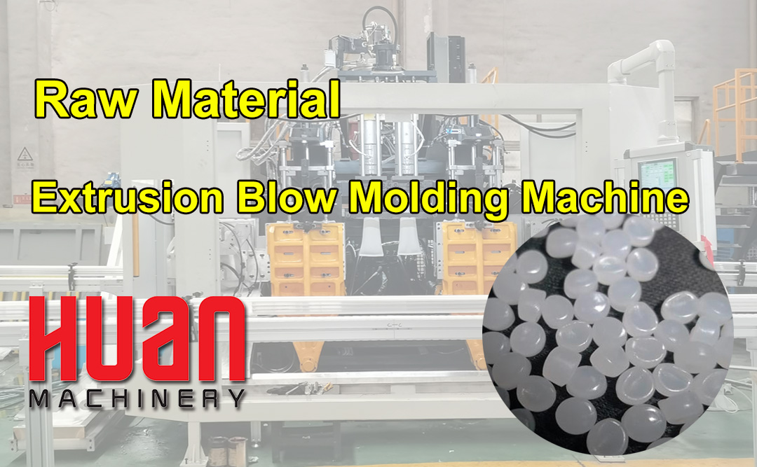 Introduction to plastic raw material for extrusion blow molding machines